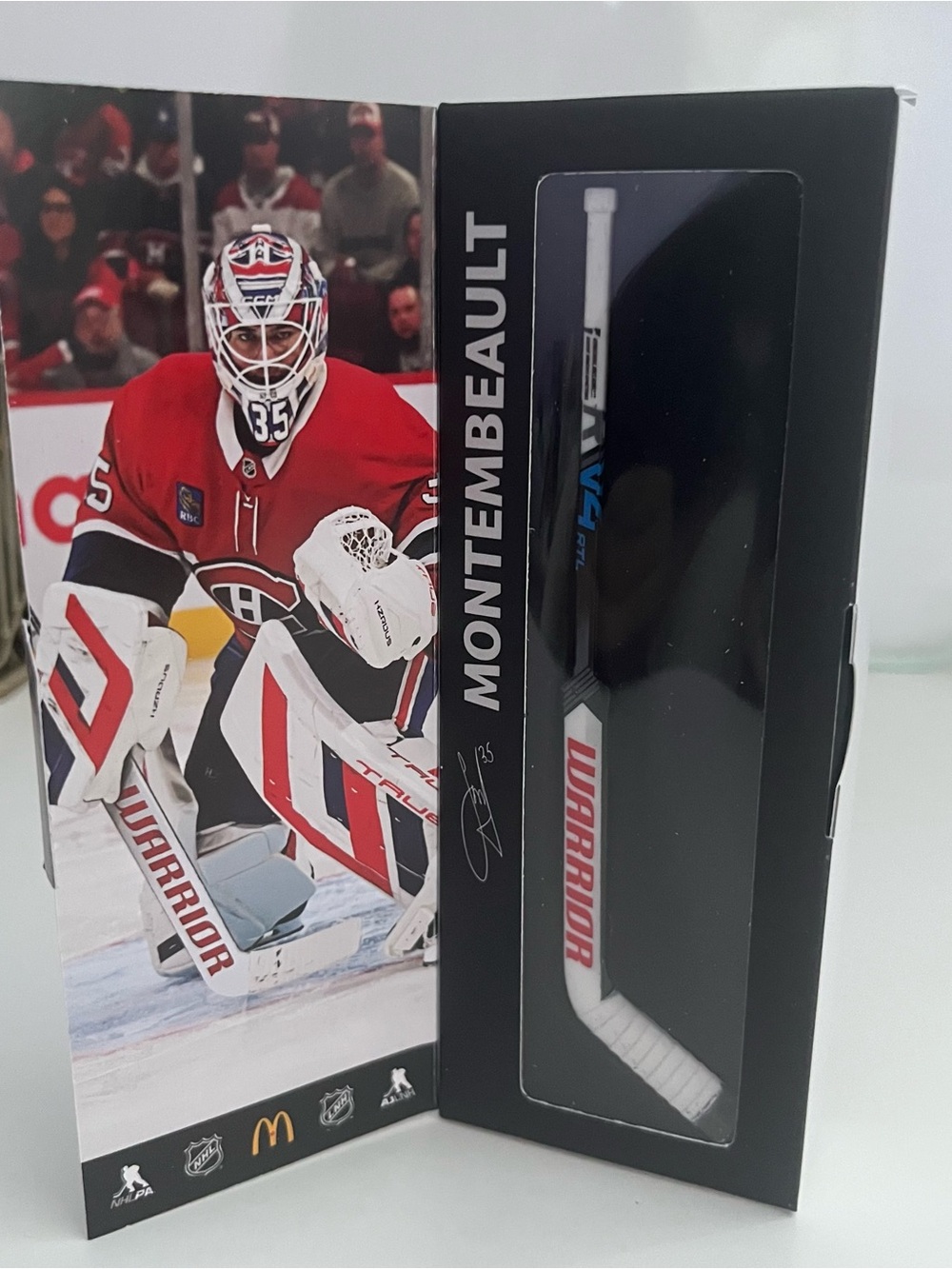 McDonald’s Canada Samuel Montembeault Montreal Canadiens Mini Hockey Star Sticks